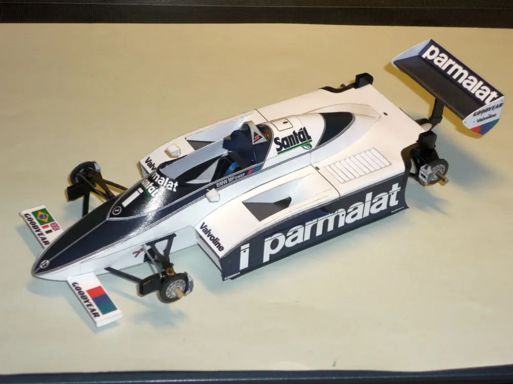 Papierový model Brabham BT50T GP JAR 1982